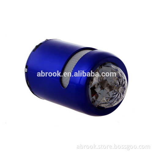 Hot sale rechargable led disco light speaker